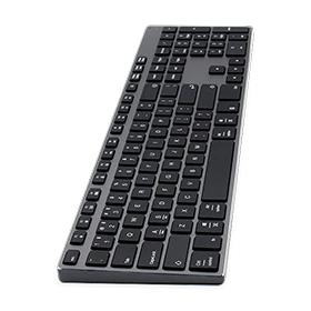 Aluminiowa klawiatura Bluetooth z blokiem numerycznym typerCLAW BC110
