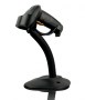 WIRED LASER BARCODE READER WITH STAND HD42A. READER ON STAND.